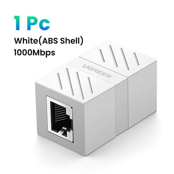 Разъем UGREEN RJ45, сетевой удлинитель Ethernet для Cat7 Cat6 Cat5e ...