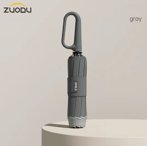 Умный зонт ZUODU, 3 сложения, серый купить c доставкой на OZON по ...
