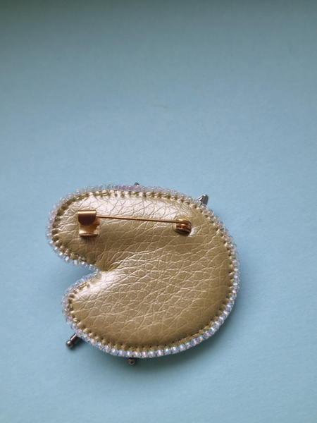 Брошь ручной работы "Палитра для художника" - купить с доставкой по ...