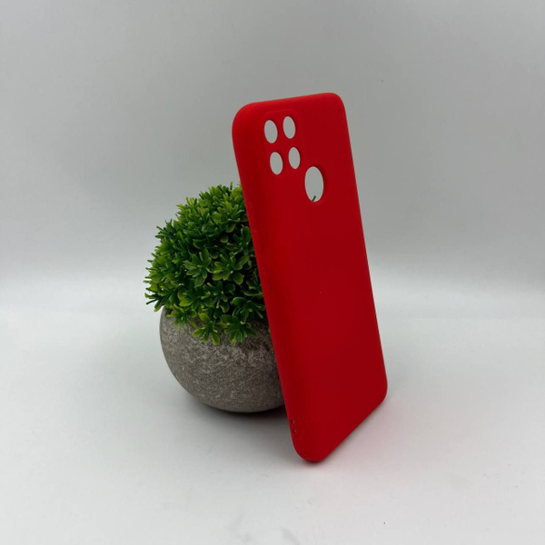 Realme C15 / C25/ C25S плотный силиконовый чехол с Soft-touch покрытием ...