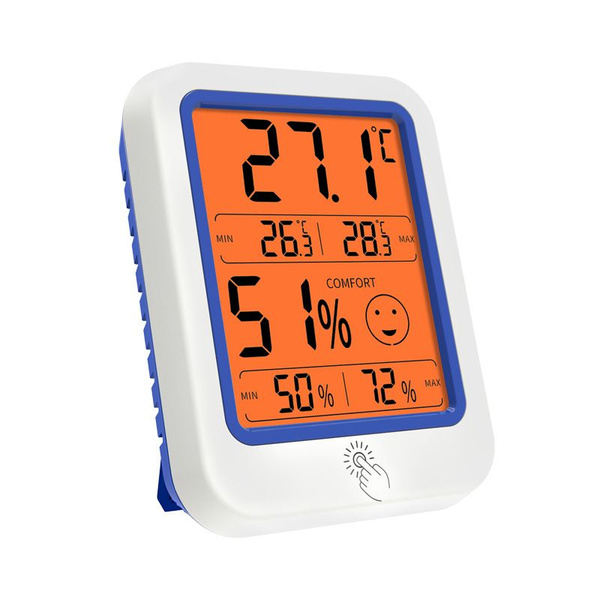 Улыбающийся термометр для контроля температуры и влажности в помнии .