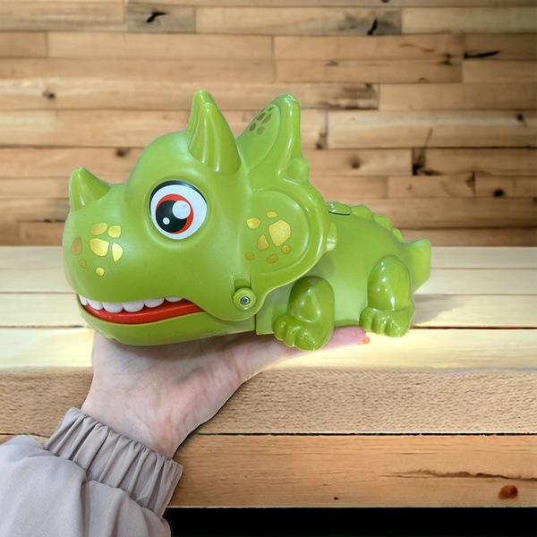 Настольная игра безумный динозаврик кусака зеленый - купить с доставкой ...