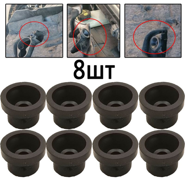 Верхняя крышка дизельного двигателя, втулка, резиновый буфер, крепление ...