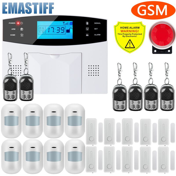 eMastiff 433 МГц Беспроводная проводная GSM охранная сигнализация ...