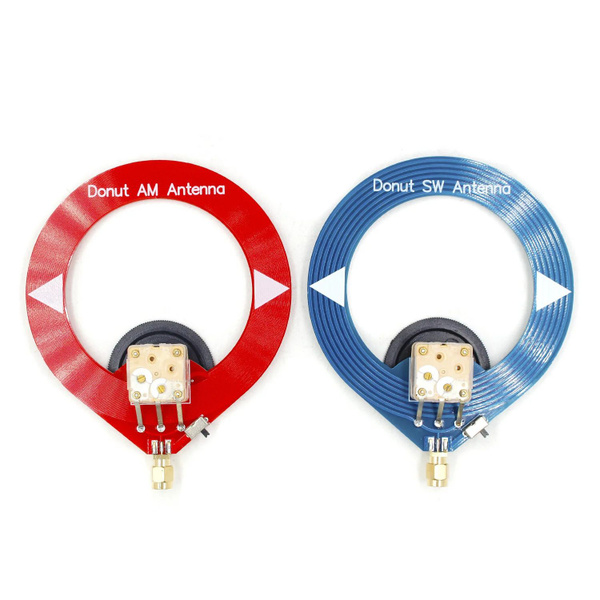 Коротковолновая антенна AM MW/SW мини-кольцевая антенна в пончиках ...
