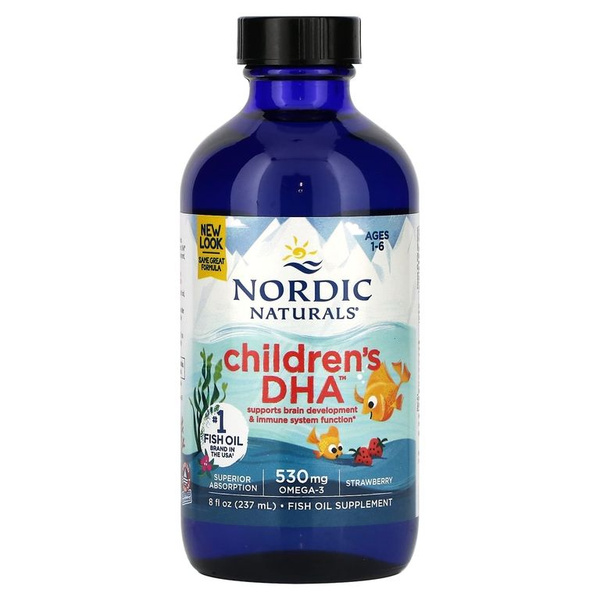 Nordic Naturals, омега-3 для детей 1-6 лет, 237мл, DHA 530мг - купить с ...