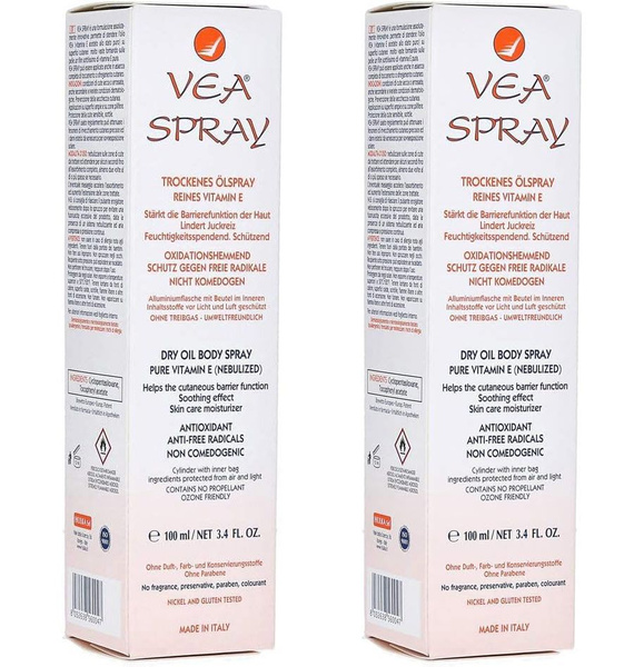 VEA SPRAY, dry body oil with vitamin E pure spray 100ml