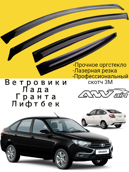 Дефлектор для окон ANV air ДКШ062Т555ВТ купить по выгодной цене в ...