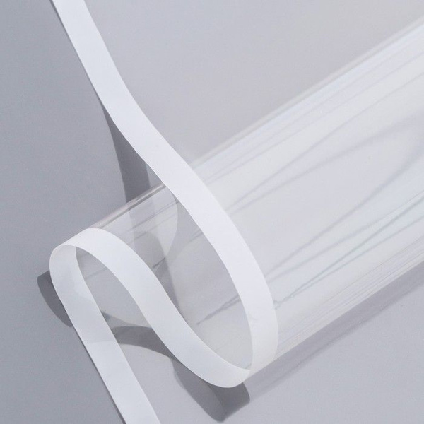 Пленка глянцевая прозрачная "Полоса", 58 см x 10 м, белый - купить с ...