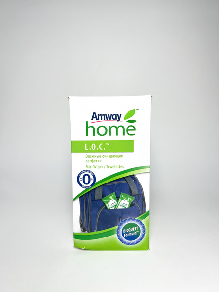 AMWAY LOC Салфетки влажные очищающие Амвей ЛОК Эко салфетки для одежды ...