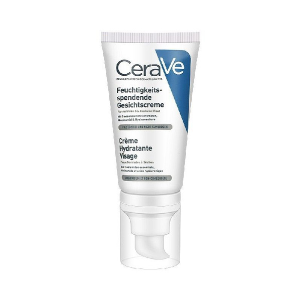 CeraVe Крем увлажняющий для сухой и очень сухой кожи лица и тела, 340 г ...