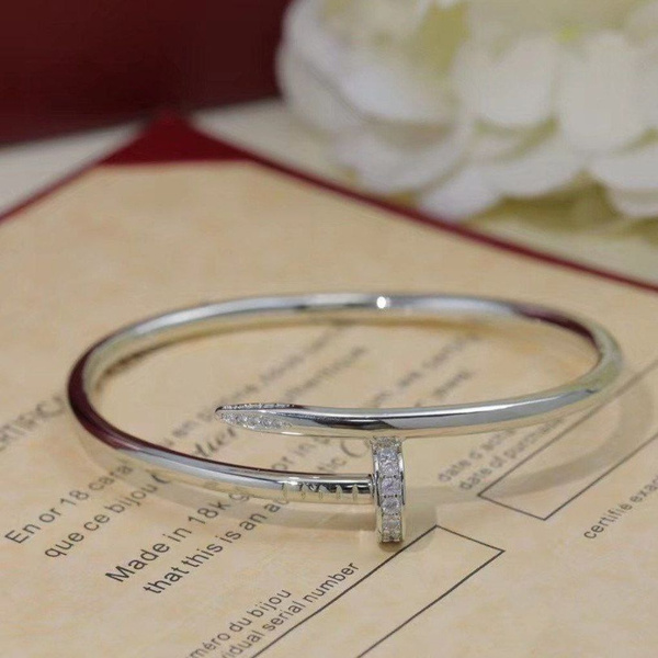 Браслет гвоздь, картье в виде гвоздя, женский, cartier, браслет гвоздик ...