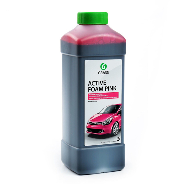 Автошампунь Grass GRASS "Active Foam Pink" 1кг купить по выгодной цене ...