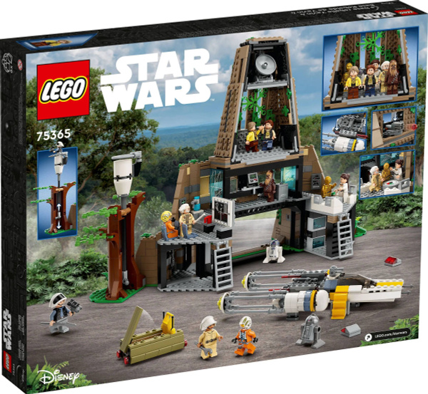 Конструктор LEGO Star Wars 75365 База повстанцев Явин-4 - купить с ...