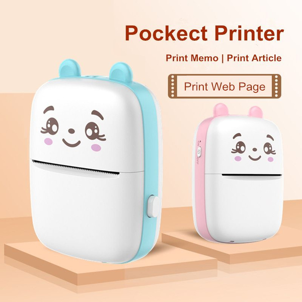 -принтер термо  принтер, для фото совместимый с Bluetooth,мини .