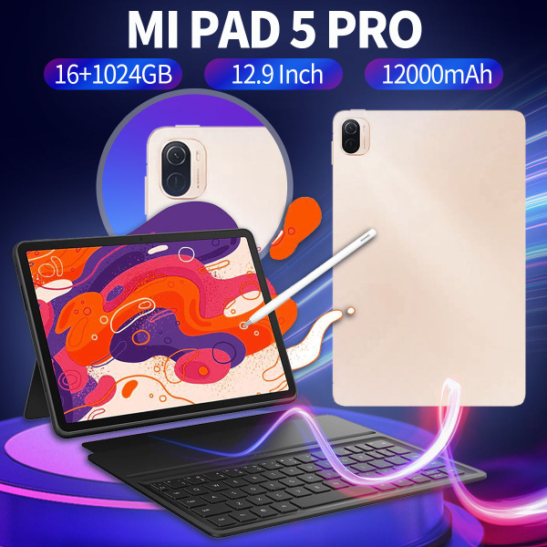 Характеристики Планшет 1+V63,Wi-Fi,5G,игровой планшет,Android-планшет с ...