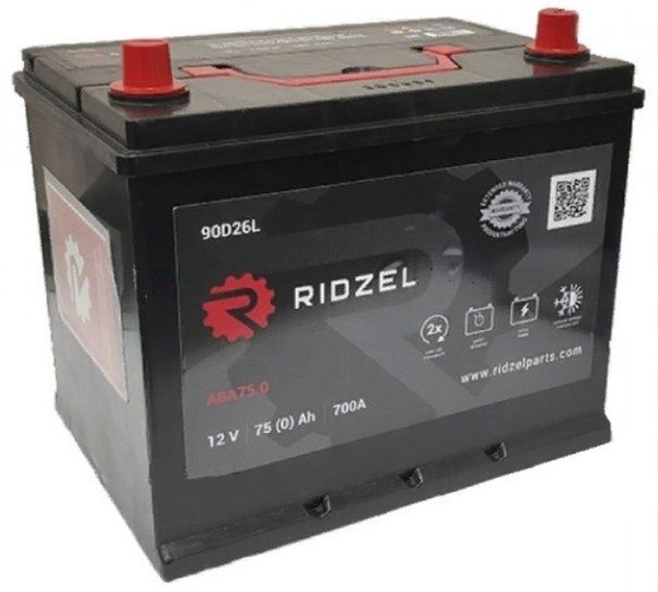 Аккумулятор автомобильный Ridzel 112653 купить по выгодной цене в ...