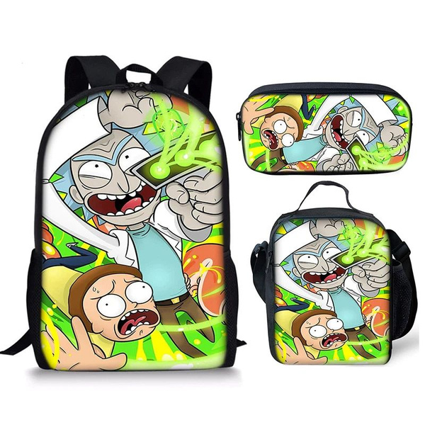 Набор рюкзаков школьных Rick and Morty - купить с доставкой по выгодным ...