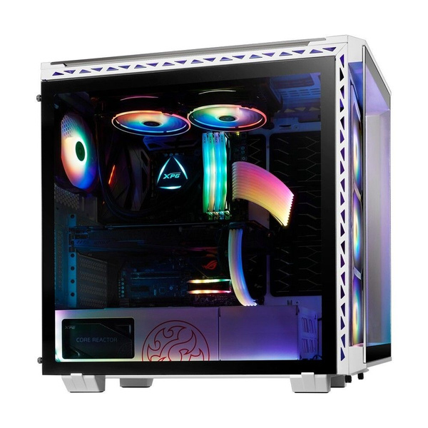 Корпус MidiTower XPG BATTLECRUISER WHITE (ATX, белый, TG*4, 4x120mm ...