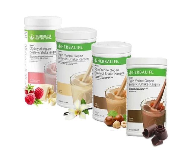 Herbalife Гербалайф протеиновые коктейли для похудения, 4 штуки ...