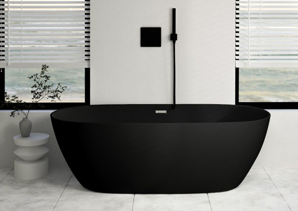 Ванна акриловая Ceruttispa d'ISEO170 MB (1700x750x560) отдельностоящая ...