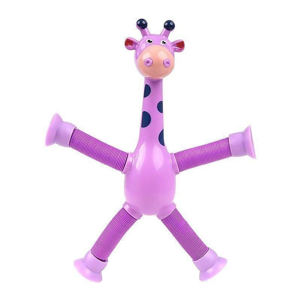 Детская игрушка для малышей мальчиков и девочек жираф на присоске для ...