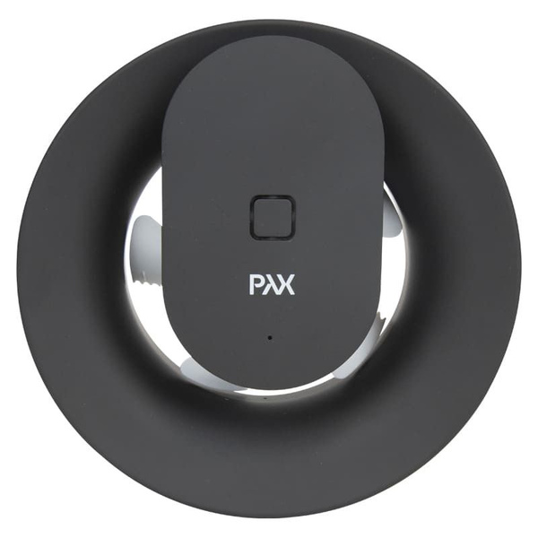 Pax Вентилятор накладной PAX Norte Black (таймер, датчик влажности ...