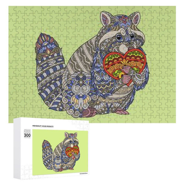 Деревянный пазл для взрослых и детей UNIDRAGON 40 x 28CM,300PCS ...