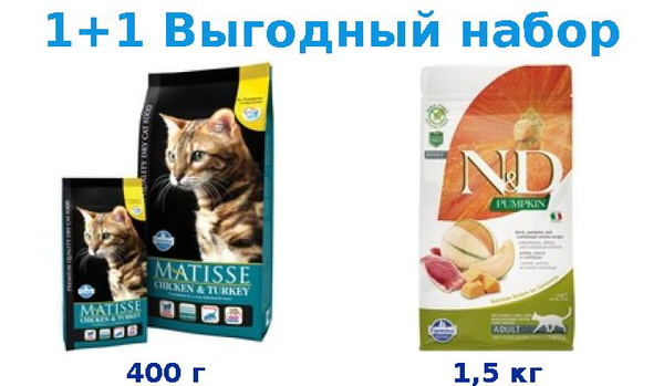 Сухой корм Взрослые, Farmina Matisse Chicken & Turkey курица, индейка ...