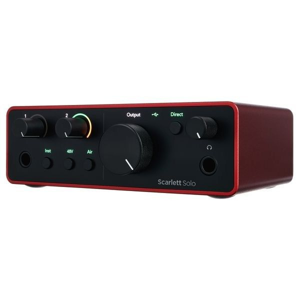 Внешняя звуковая карта Focusrite Scarlett Solo 4th Gen купить на OZON ...
