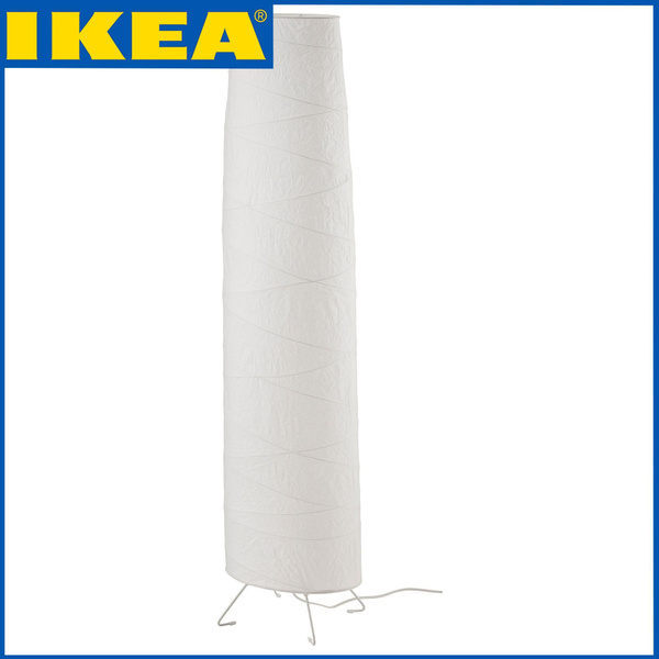 Торшер напольный IKEA (ИКЕА) 136 см, цвет белый, цоколь G10 - купить по ...