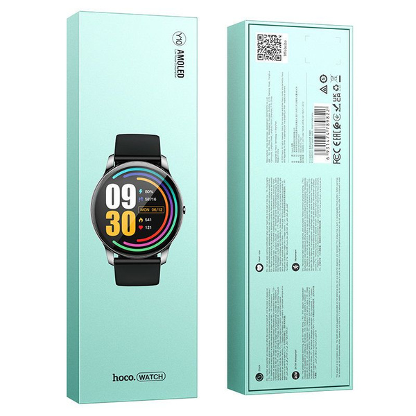 Купить смарт-часы hoco Hoco Y10 AMOLED Smart sports watch - Black ...