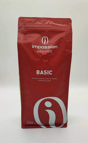 Кофе Impassion Basic в зернах 1кг - купить с доставкой по выгодным ...