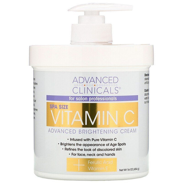 Advanced Clinicals, Retinol, Укрепляющий крем с улучшенной формулой с ...