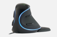 Мышь, Игровая мышь проводная Harper Gaming Sunburn GM-V100 вертикальная, компьютерная, с подсветкой, черный. Хроника побед