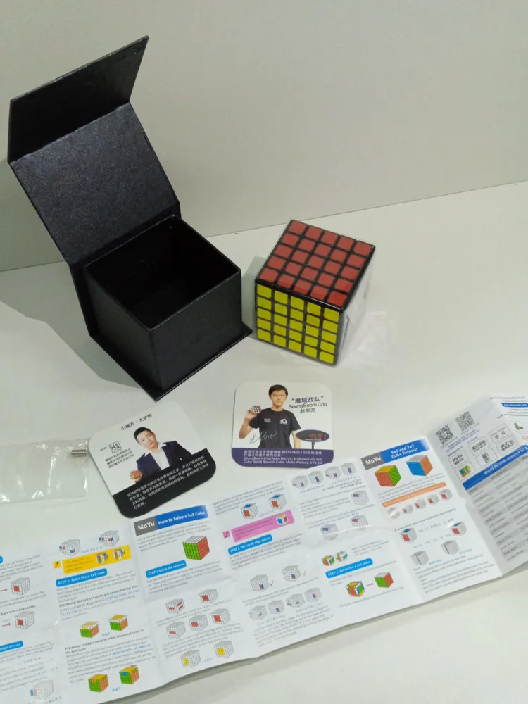 Кубик Рубика скоростной классический 5х5 делений сторона, MoYu 5x5x5 AoChuang GTS #1