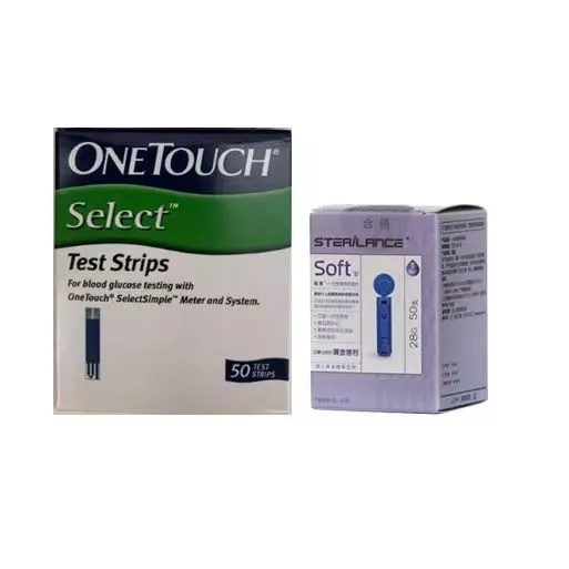 Тест-полоски OneTouch / One Touch Select Simple , 50 штук для ...