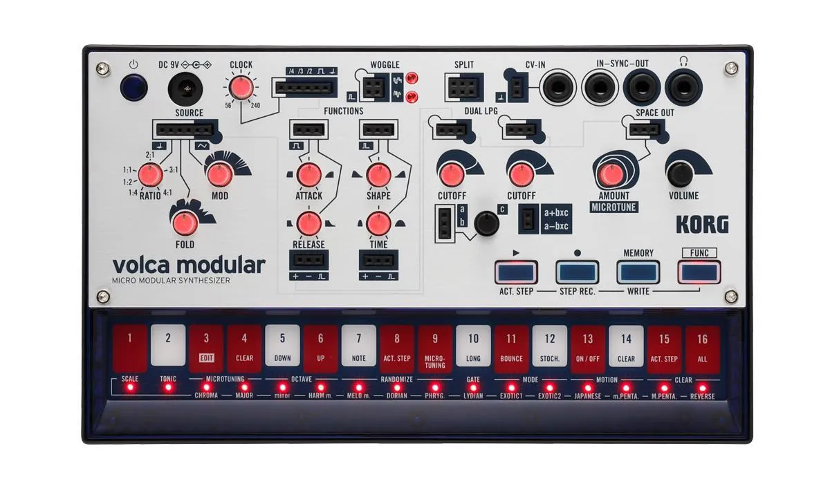 Микромодульный аналоговый синтезатор KORG VOLCA MODULAR-A