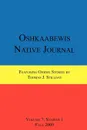 Oshkaabewis Native Journal (Vol. 7, No. 1) - Anton Treuer, Thomas Stillday