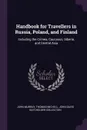 Handbook for Travellers in Russia, Poland, and Finland. Including the Crimea, Caucasus, Siberia, and Central Asia - John Murray, Thomas Michell, John Davis Batchelder Collection