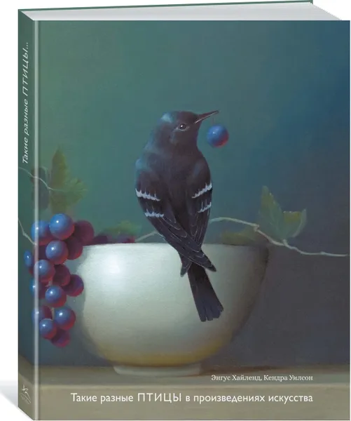 Обложка книги Такие разные ПТИЦЫ в произведениях искусства, Энгус Хайленд, Кендра Уилсон