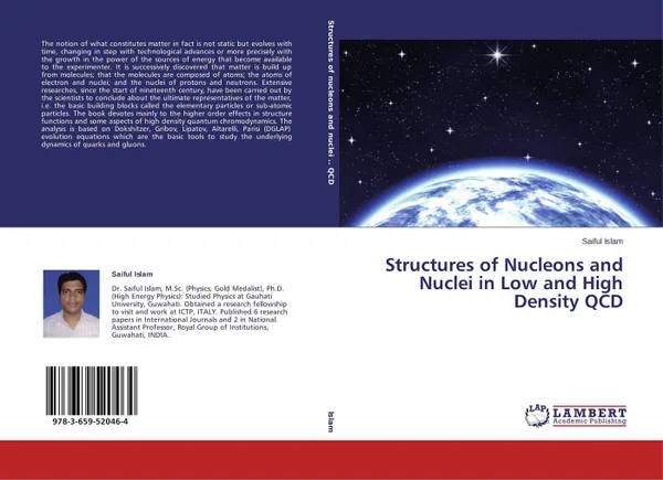 Обложка книги Structures of Nucleons and Nuclei in Low and High Density QCD, SAIFUL ISLAM