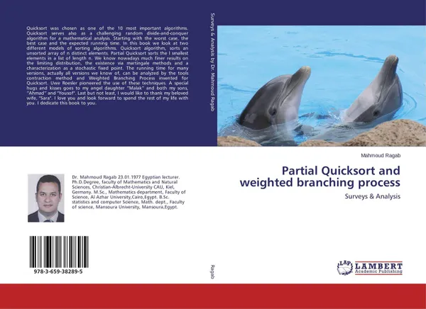 Обложка книги Partial Quicksort and weighted branching process, Mahmoud Ragab