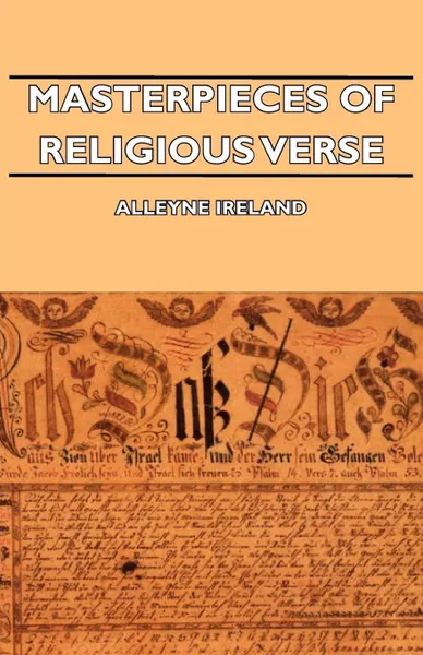 Обложка книги Masterpieces of Religious Verse, Alleyne Ireland