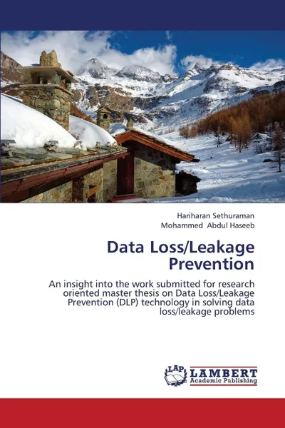 Обложка книги Data Loss/Leakage Prevention, Sethuraman Hariharan, Abdul Haseeb Mohammed