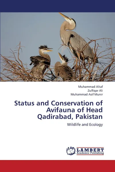 Обложка книги Status and Conservation of Avifauna of Head Qadirabad, Pakistan, Altaf Muhammad, Ali Zulfiqar, Munir Muhammad Asif