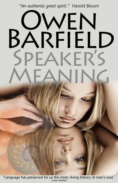 Обложка книги Speaker's Meaning, Owen Barfield