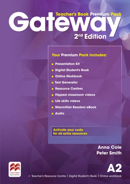 Обложка книги Gateway: A2 Teacher's Book Premium Pack, Anna Cole, Piter Smith