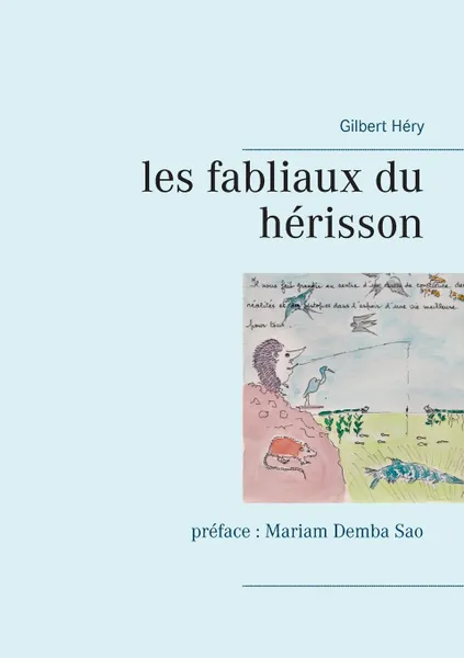 Обложка книги les fabliaux du herisson, Gilbert Héry