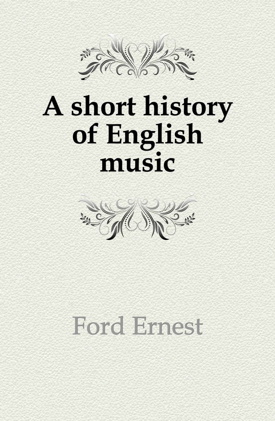 A short history of English music